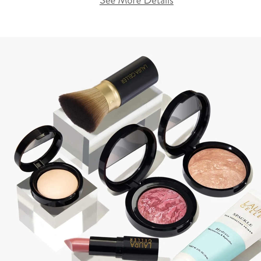Laura Geller Make Up Set With Make Up Bag Included